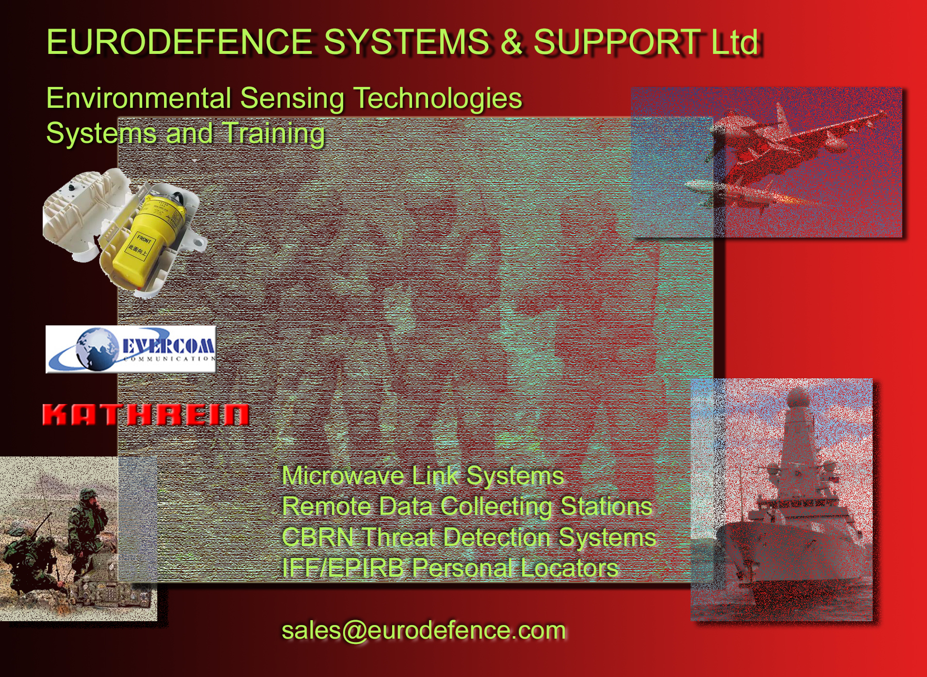 Eurodefence Systems : Environmental Sensing Technologies Systems and Training